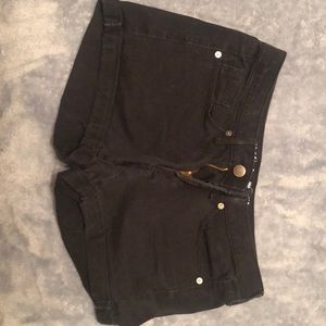 Black shorts